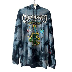 Chinatown Market x Grateful Dead RARE Space/Alien Bears tie dye hoodie